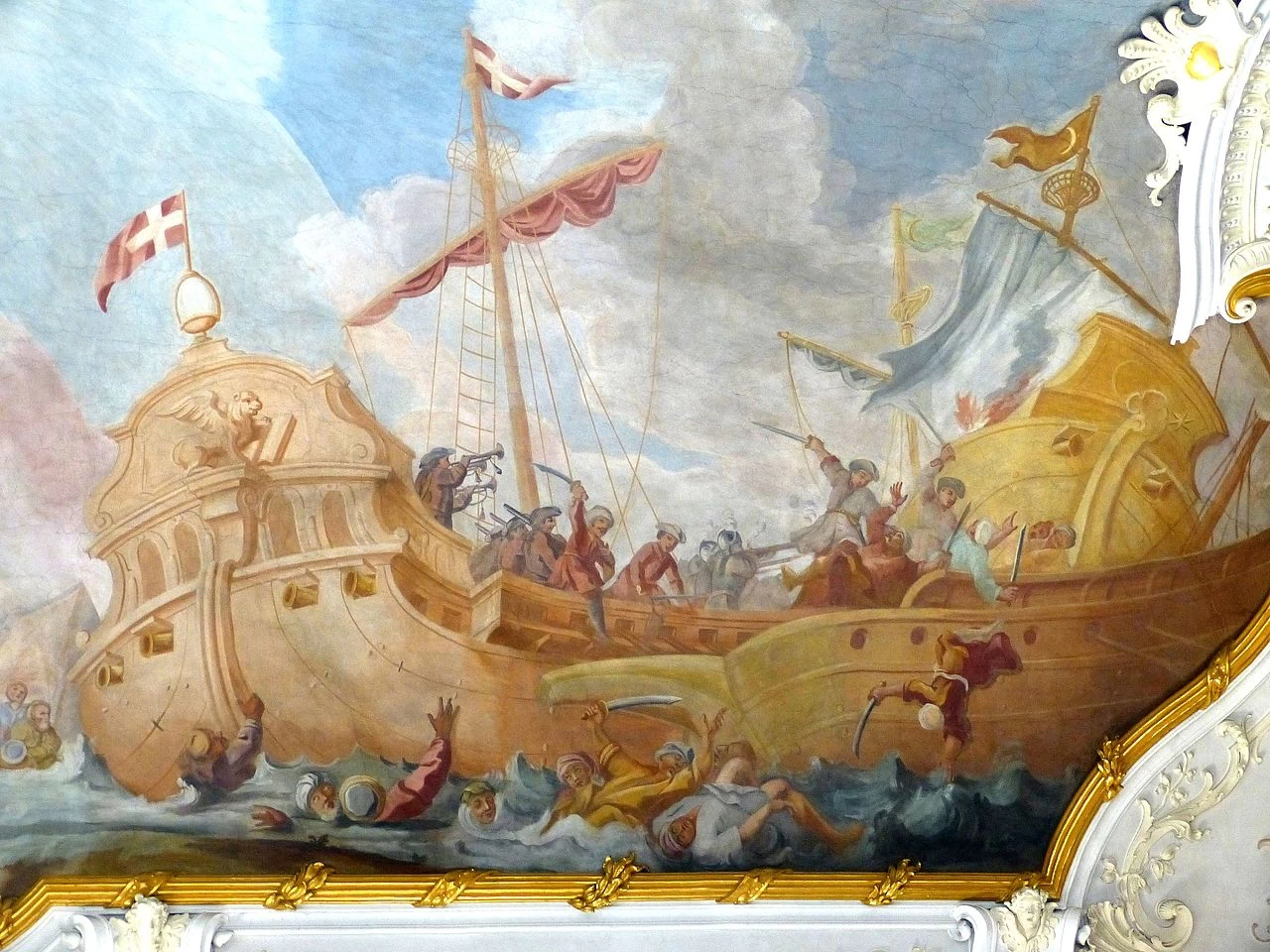 Assunzione di Maria (Prien am Chiemsee) - Battaglia di Lepanto 4